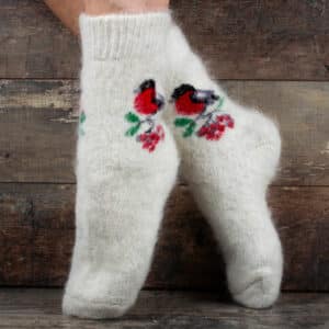 Chaussettes en laine de chèvre - Gogolitsa