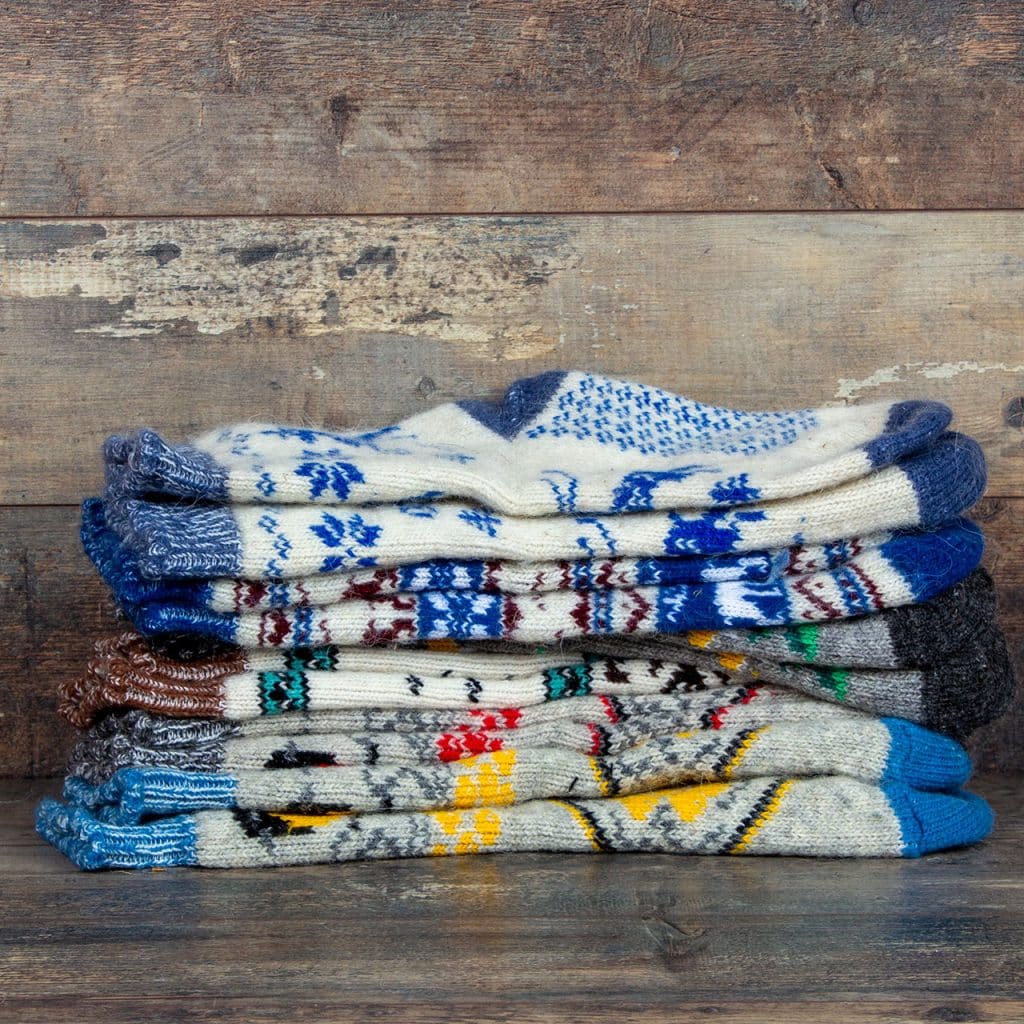 Chaussettes en laine - Shebetunya