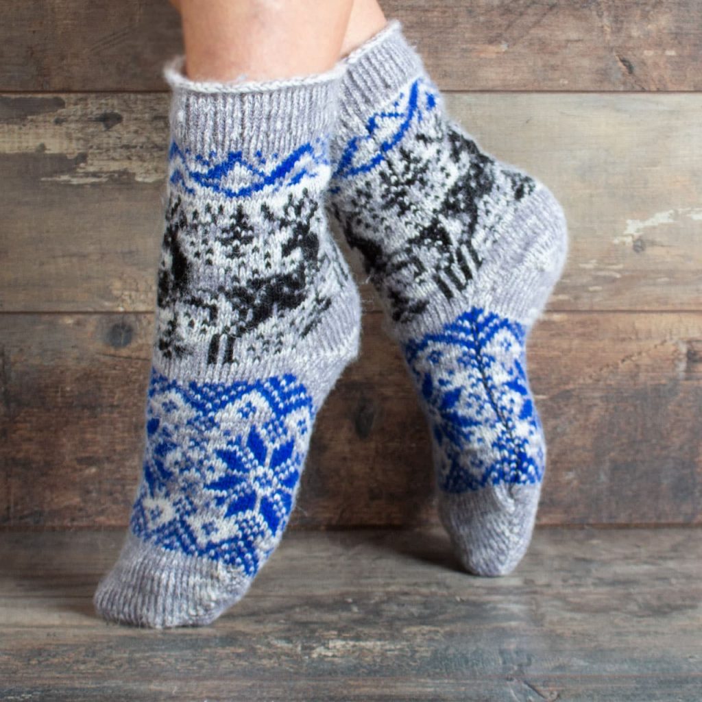 Chaussettes en laine - Anastasiya