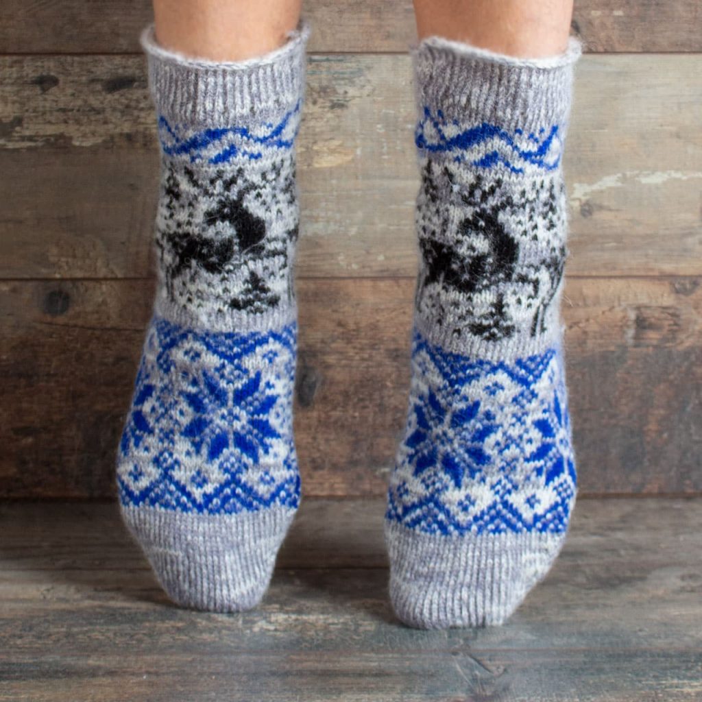 Chaussettes en laine - Anastasiya