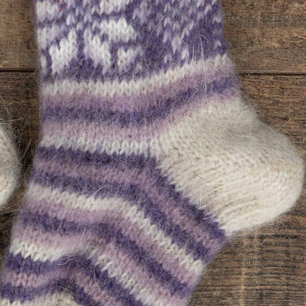 Chaussettes enfant en laine de chèvre - Avgust