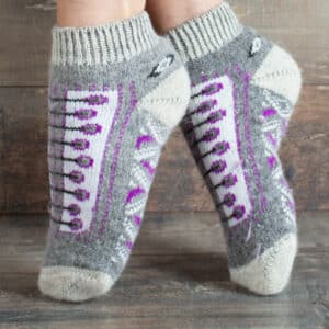 Chaussettes en laine pour baskets - Baba