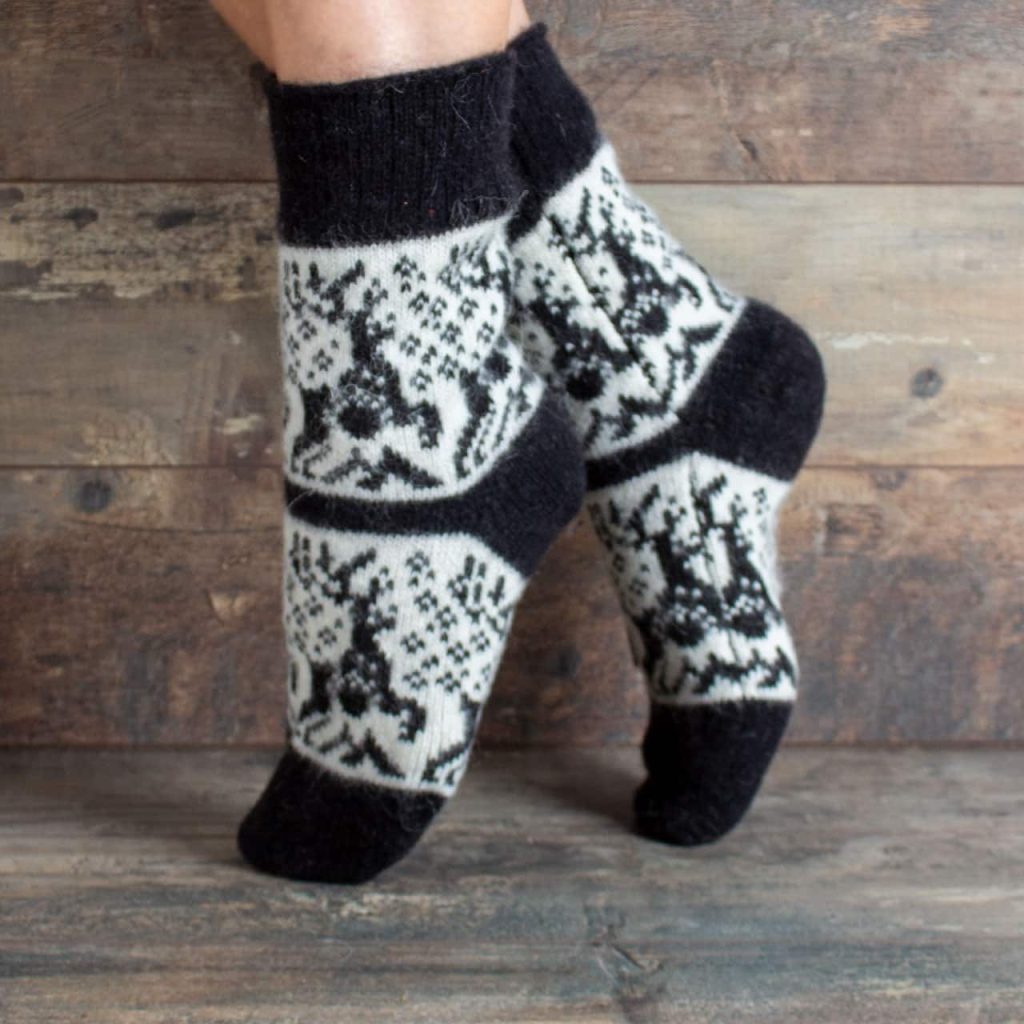 Chaussettes en laine - Bazenina