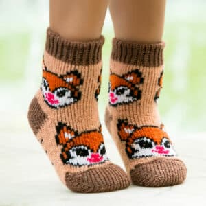 Chaussettes en laine pour enfants - Lisyonok