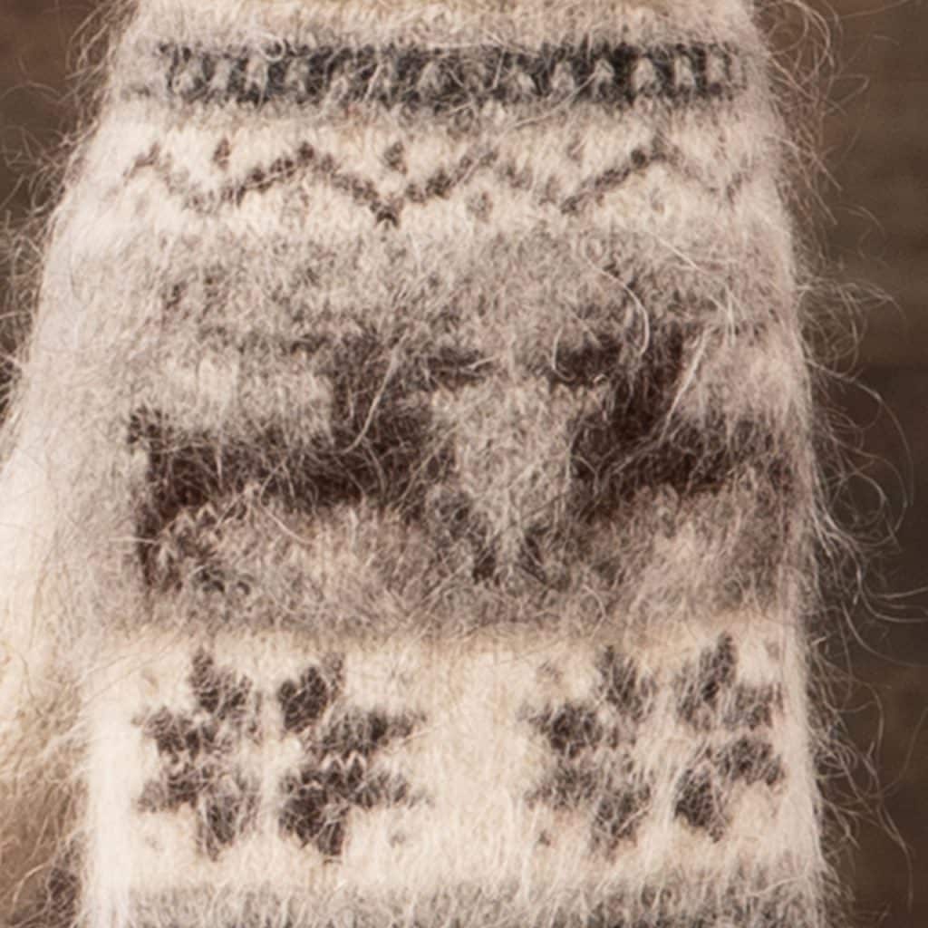 Moufles en laine de chèvre - Lomonosova