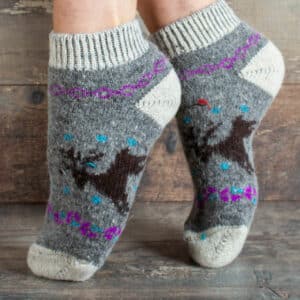 Chaussettes en laine pour baskets - Lusya