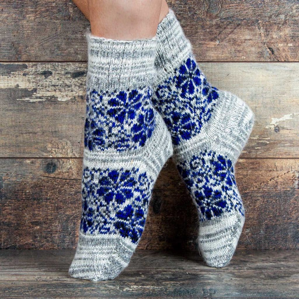 Chaussettes en laine - Nadezhda