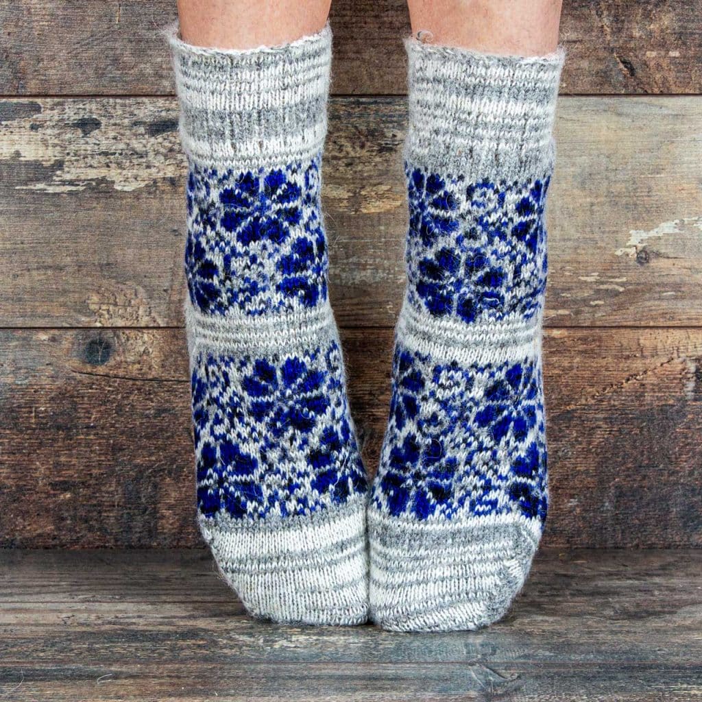 Chaussettes en laine - Nadezhda