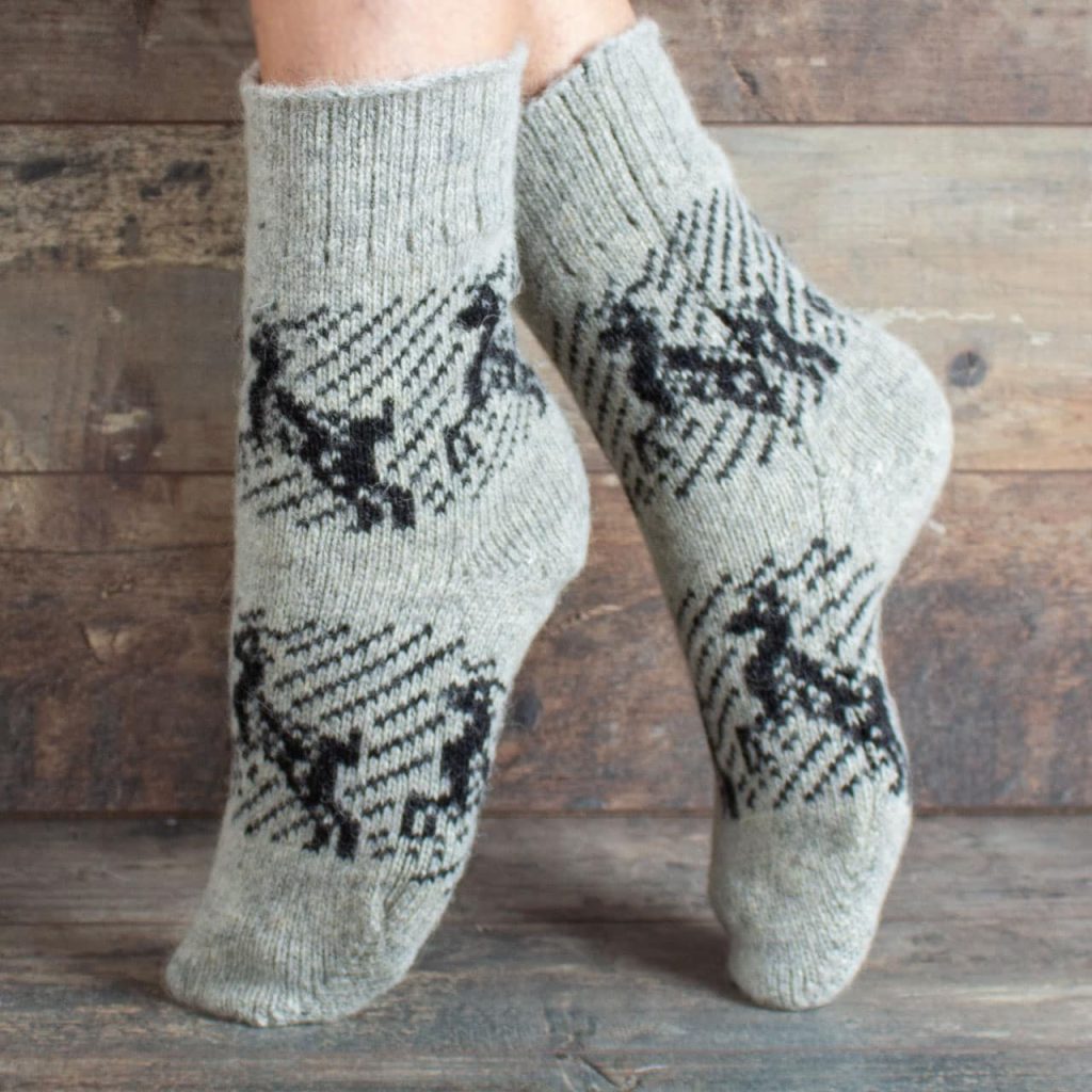 Chaussettes en laine - Oktyabrina
