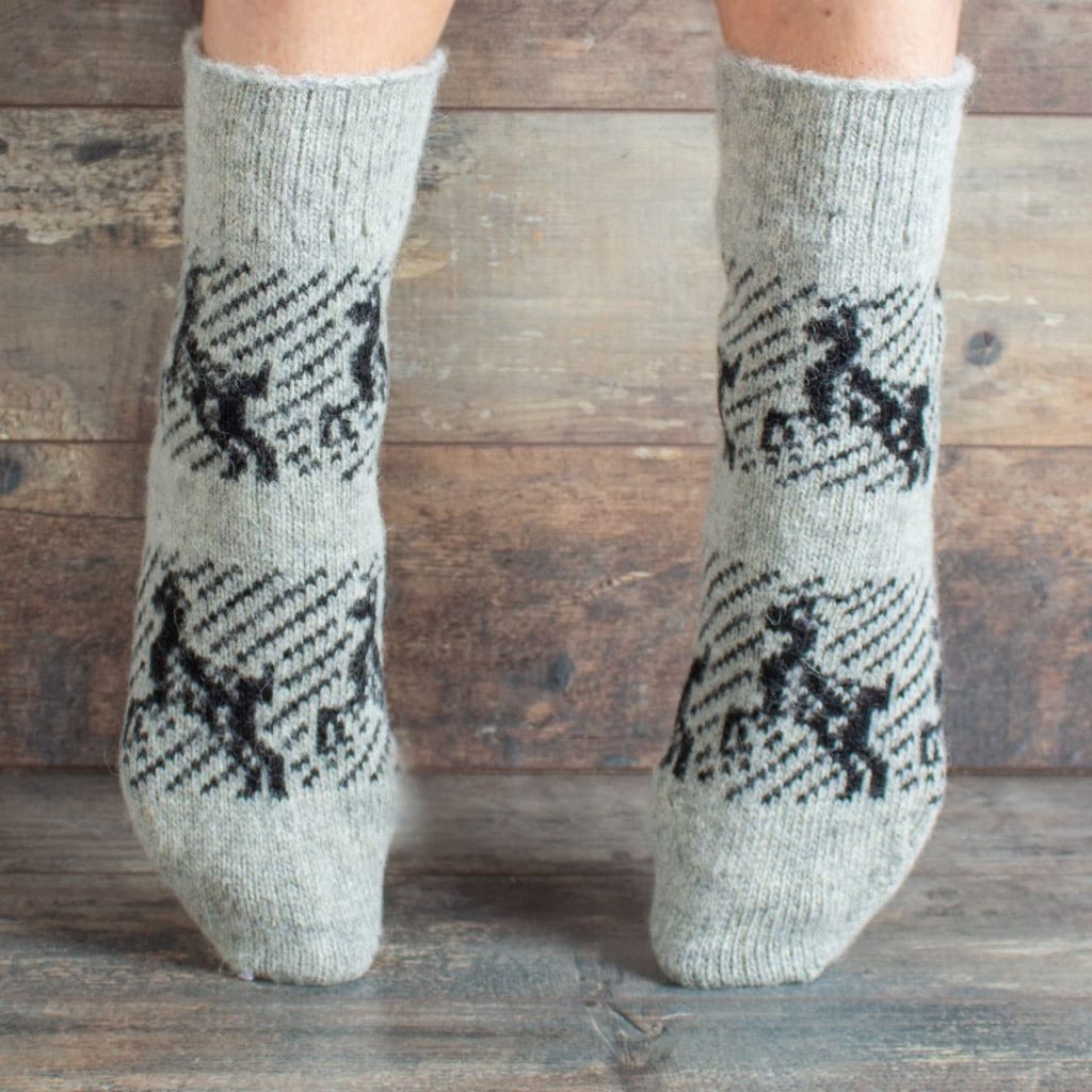 Chaussettes en laine - Oktyabrina