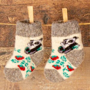 Chaussettes en laine pour enfants - Pandochka