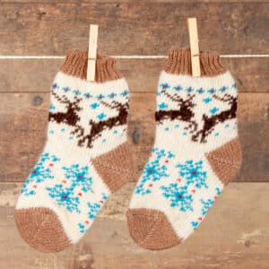 Chaussettes en laine pour enfants - Poprigushka