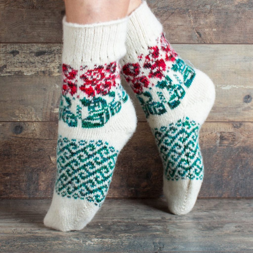 Chaussettes en laine - Rusalka