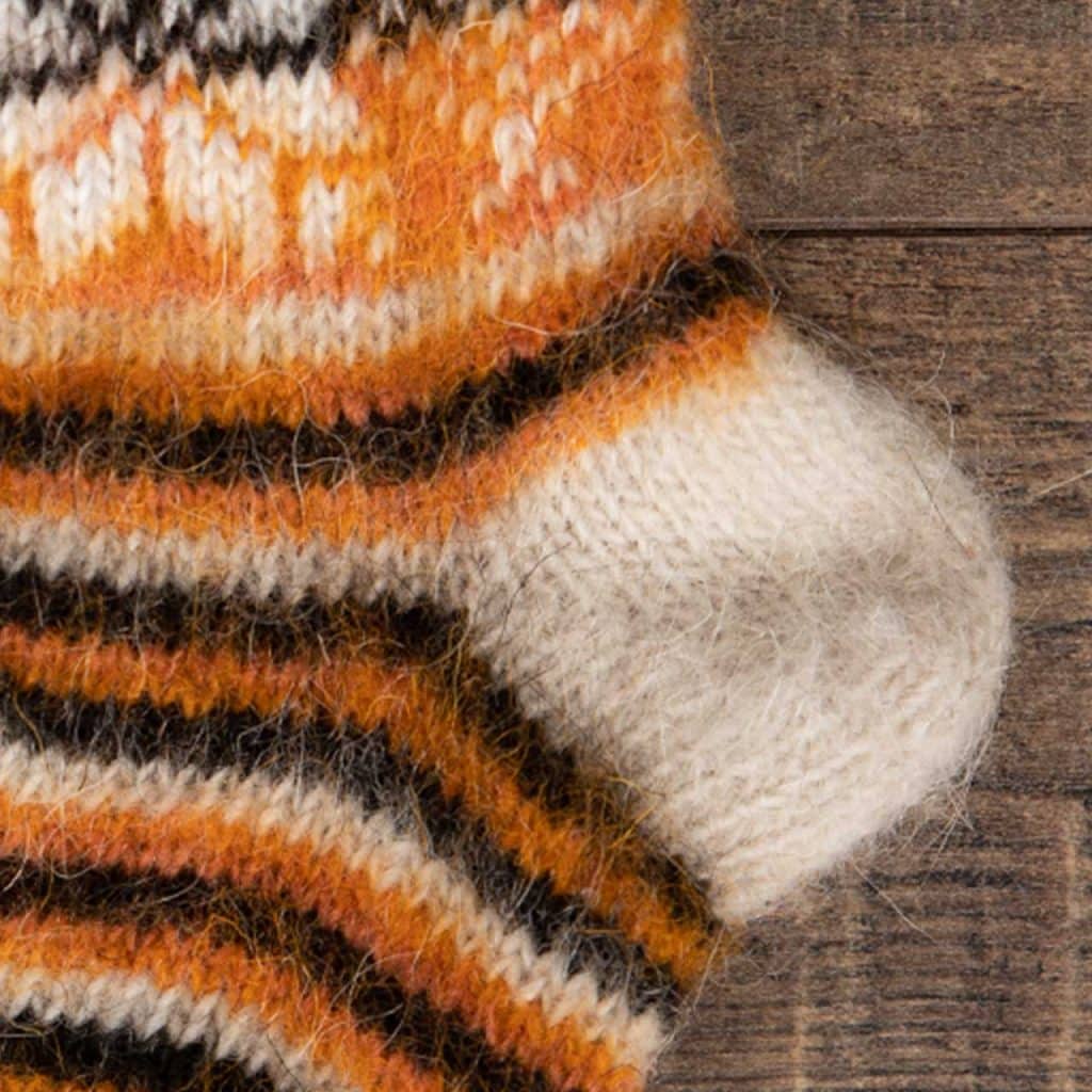 Chaussettes pour enfants en laine de chèvre - Sinochek