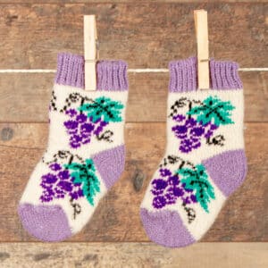 Chaussettes en laine pour enfants - Vinogradinka