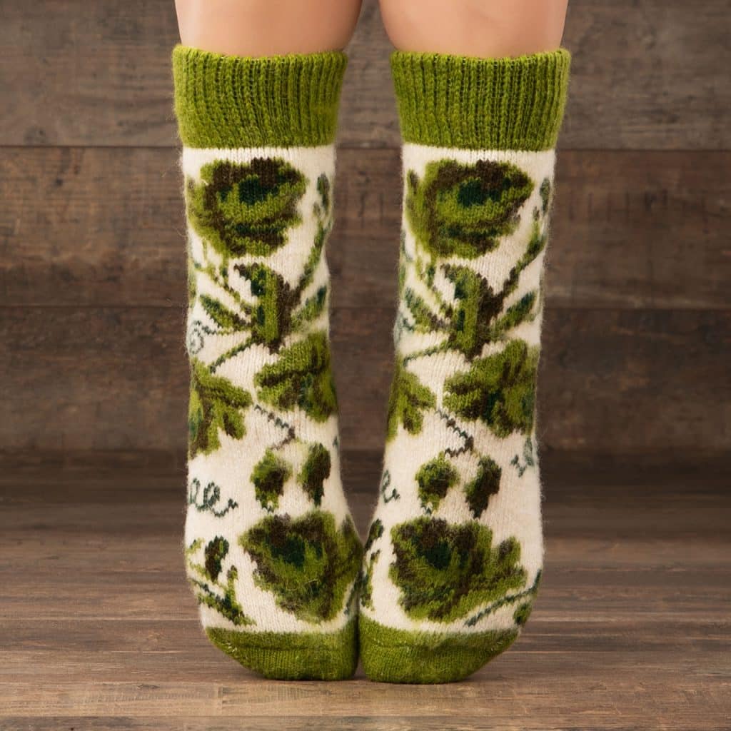 Chaussettes en laine - Zapadnaya