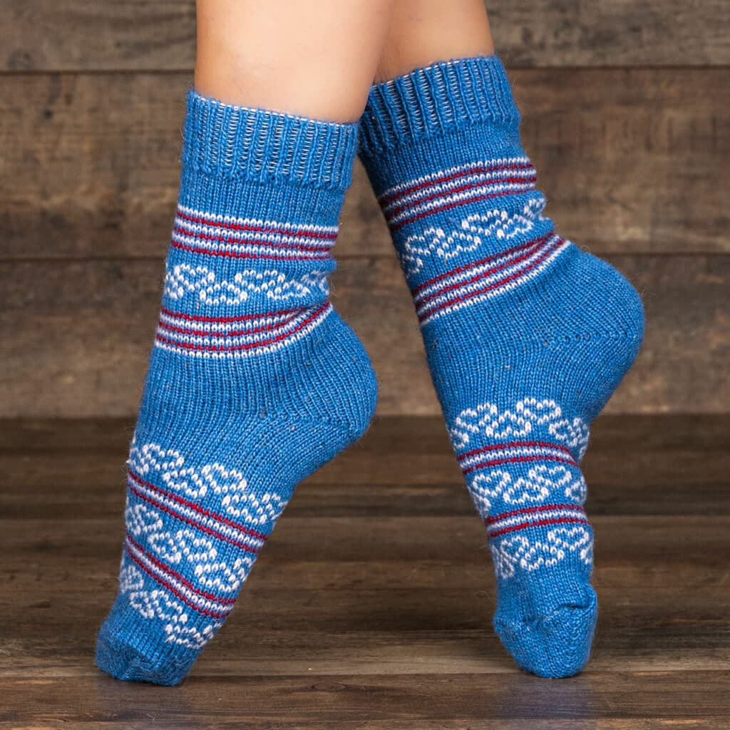 Chaussettes en laine - Golubaya