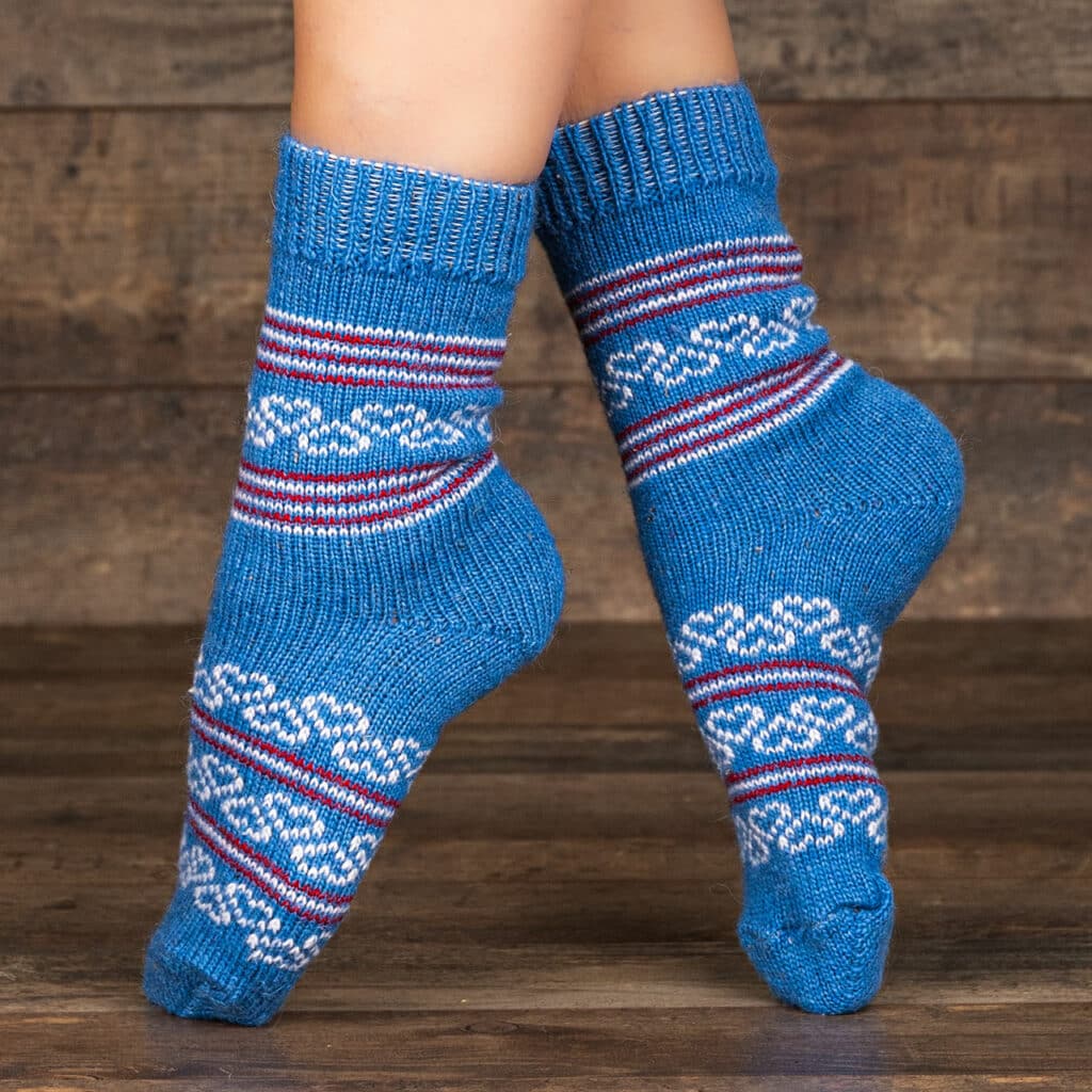 Chaussettes en laine - Golubaya