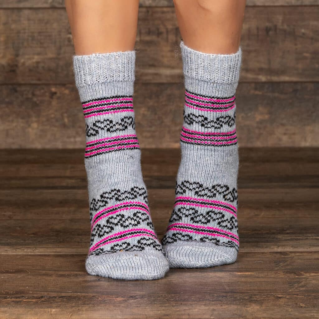 Chaussettes en laine - Pastelnaya