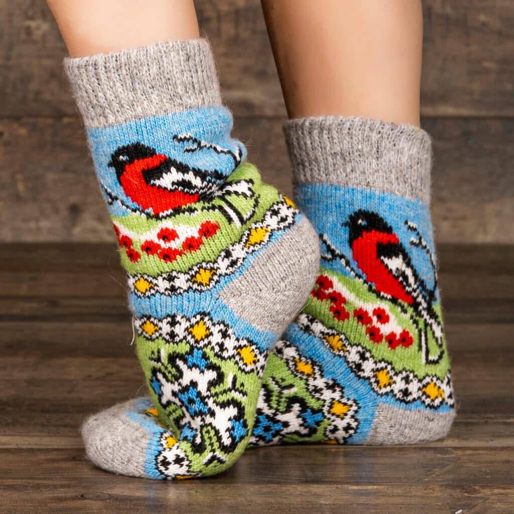 Chaussettes en laine - Kropotulka