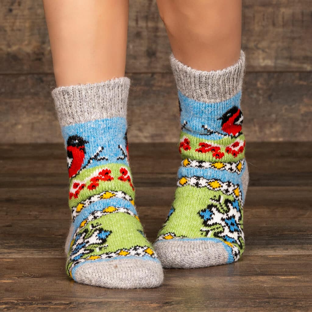 Chaussettes en laine - Kropotulka