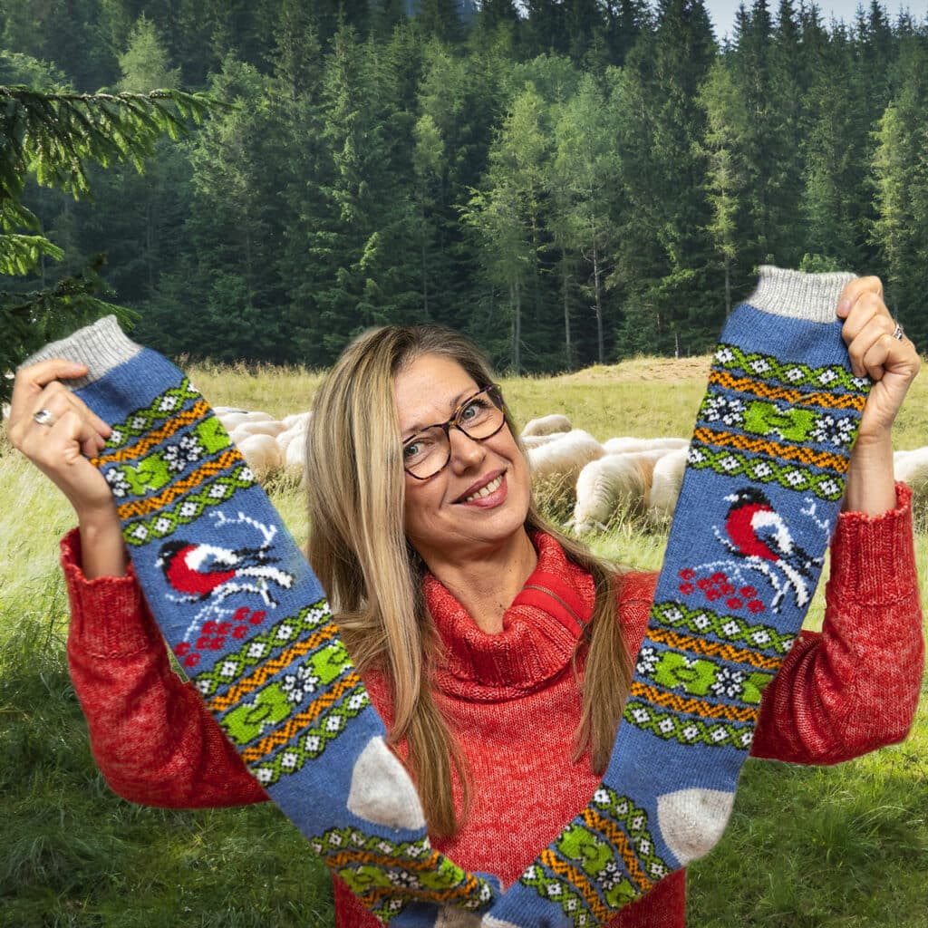 Les chaussettes russes dans le journal !