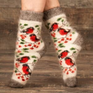 Chaussettes en laine de chèvre - Lolitka