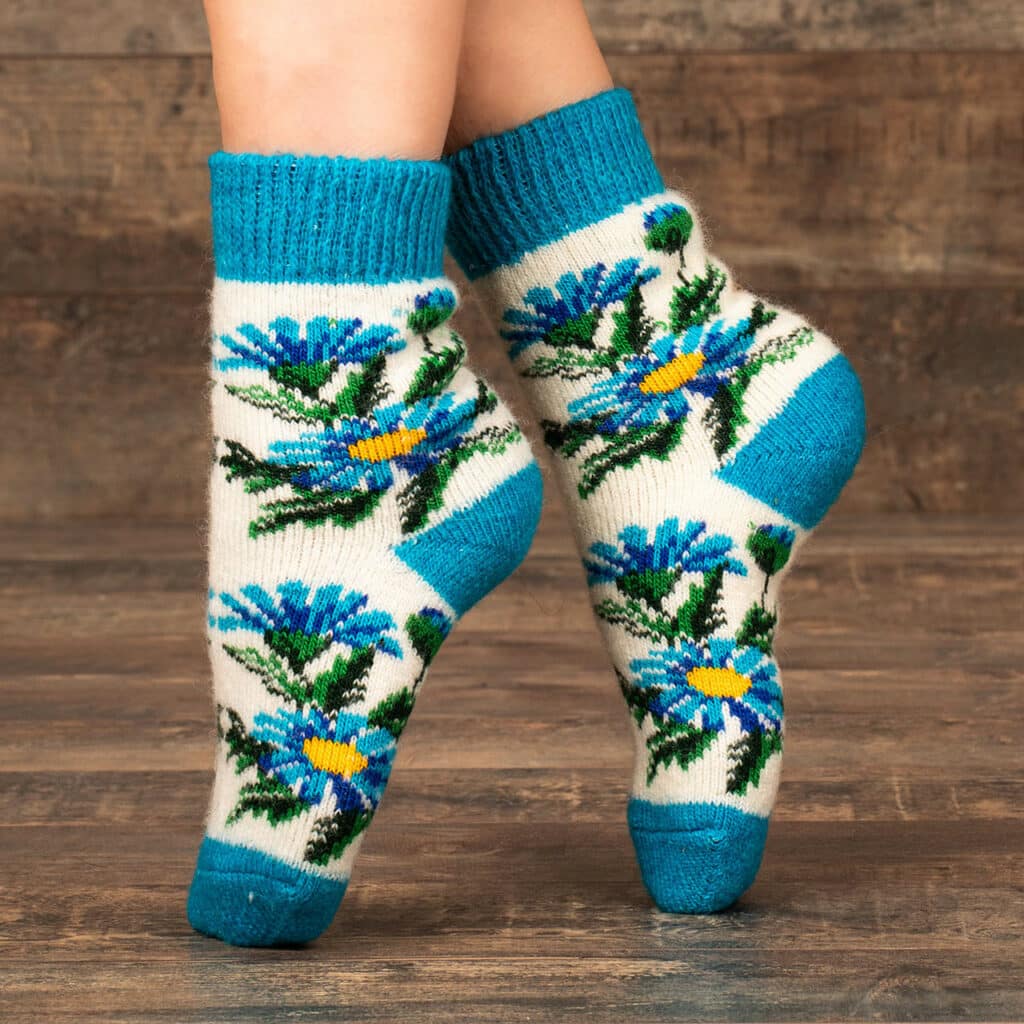 Chaussettes en laine - Polevka
