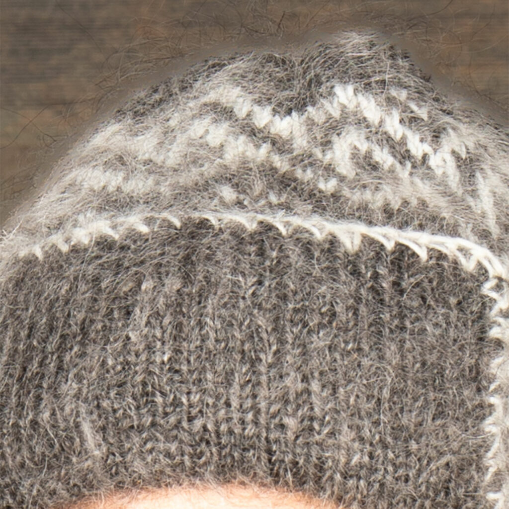 Bonnet en laine de chèvre - Zemlya